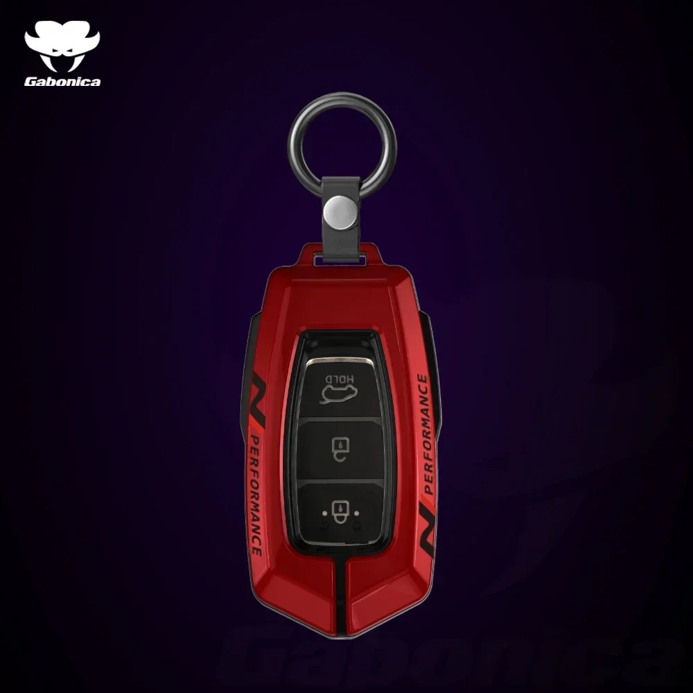 

Автомобильный брелок из углеродного волокна для Hyundai Performance Elantra GT Kona Santa Fe Veloster, умный чехол-брелок для стайлинга автомобиля