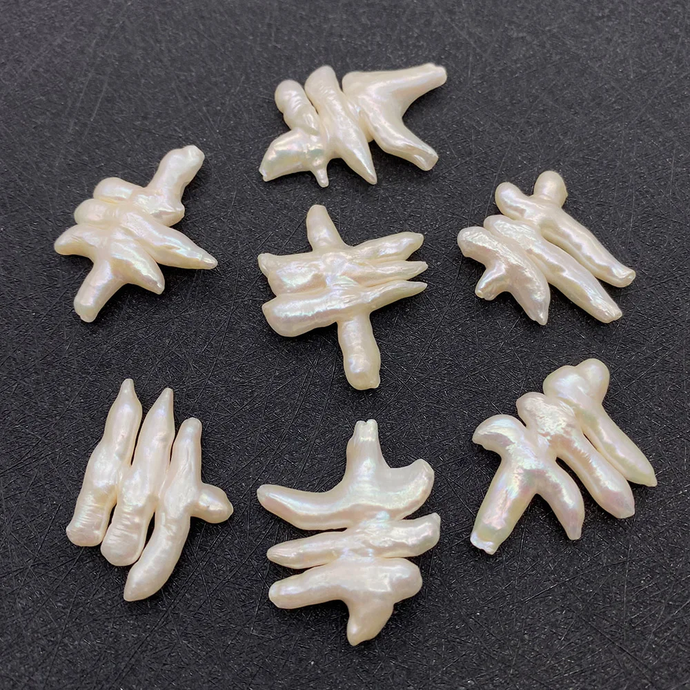 _ Натуральный пресноводный жемчуг класса АА бусины неправильной формы Подвески