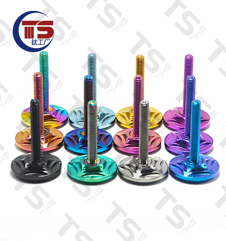 TS титановый сплав CNC головка руля NMAX/PCX/FOSA GM/XMAX специальная модель с винтами