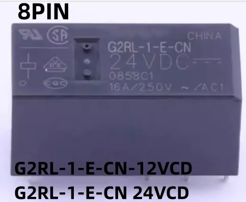 Новинка, 10 шт./партия, Φ 24V CD, Φ 12V G2RL 1 E CN 12V G2RL1ECN DC12V 8A 8PIN