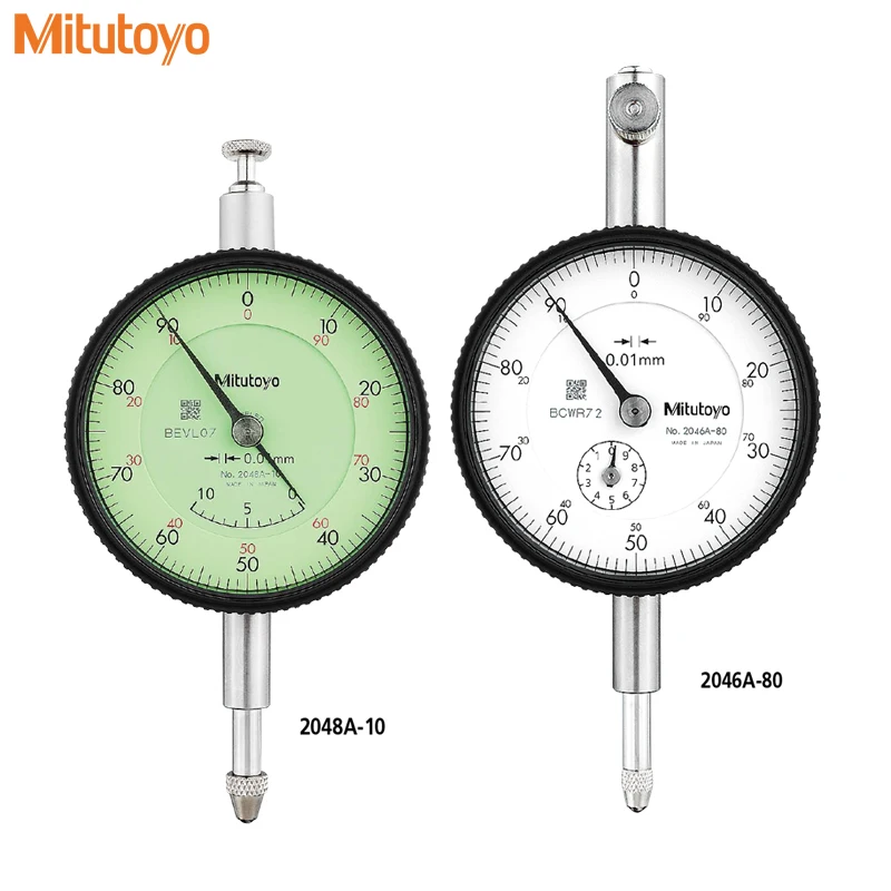 

Индикаторы циферблата MitutoyoSpecial, импортированные из Японии, в оригинальной упаковке, настраиваемая указка 2048AB-10, 0-10 мм, 0,01 мм, 2046A-80