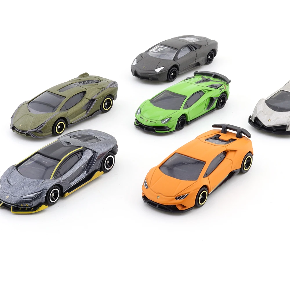 

Автомобильные украшения TAKARA TOMY Tomica, модель 1/64 года, серия Lamborghini TP33 TP15 TP12 TP05 No.70 No.118