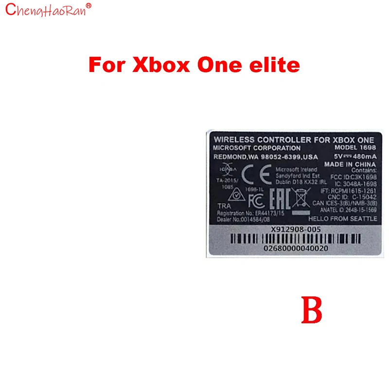 2 шт. наклейка на контроллер для Xbox One Slim Series SX 360 уплотнения корпуса с защитой от