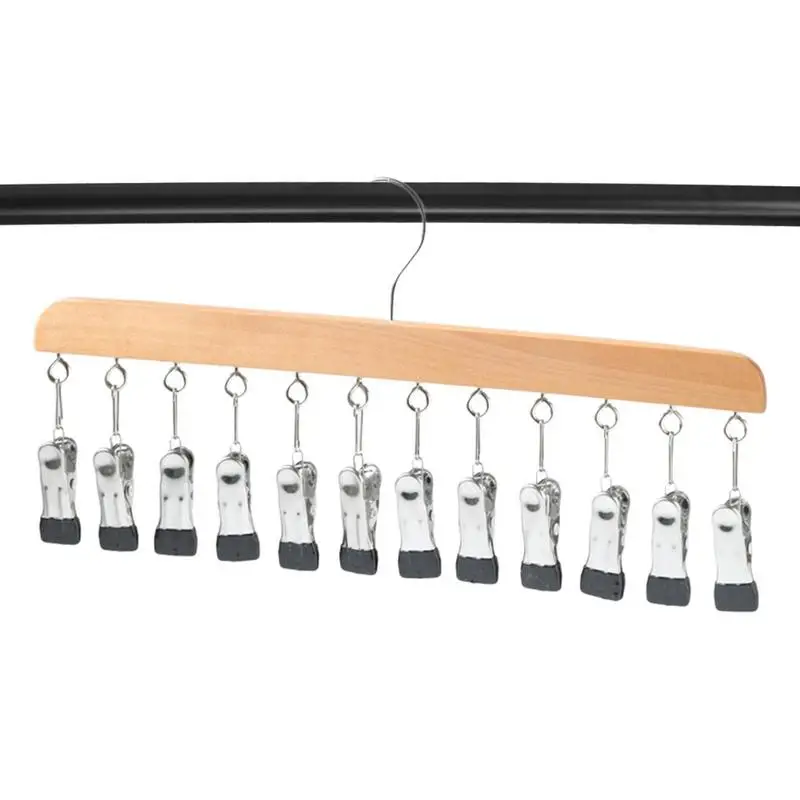 

Hat Organizer Hanger For Closet Hanger Rack For Hats Ball Holder Hat Holder Rack 12 Storage Clips Closet And Bedroom Accessory
