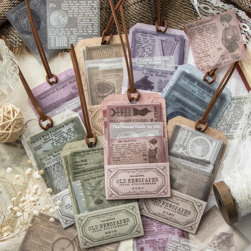 

Наклейки в виде газеты, 14 х7 см, 30 листов