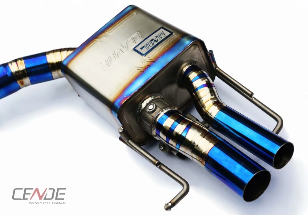 Фото Система выхлопа Dream Car Cende New Titanium Active Sound Valves с дистанционным управлением и глушителем Catback для W176 A180/A200 №2