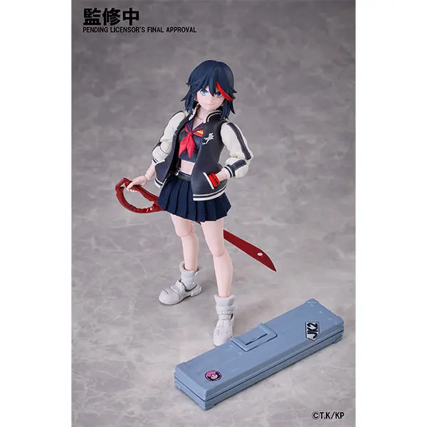 Фото В наличии: 100% Оригинальная коллекционная фигурка Aniplex Buzzmod Kill La Kill Рюко Майтои, масштаб 1/12, аниме-модель, игрушка №5