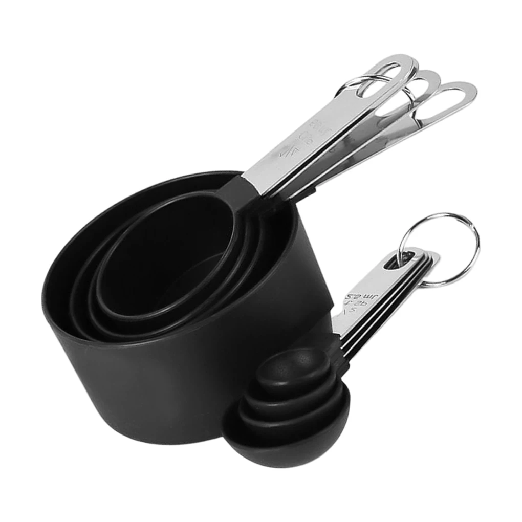 

8 шт., стальные ложки и чашки для выпечки