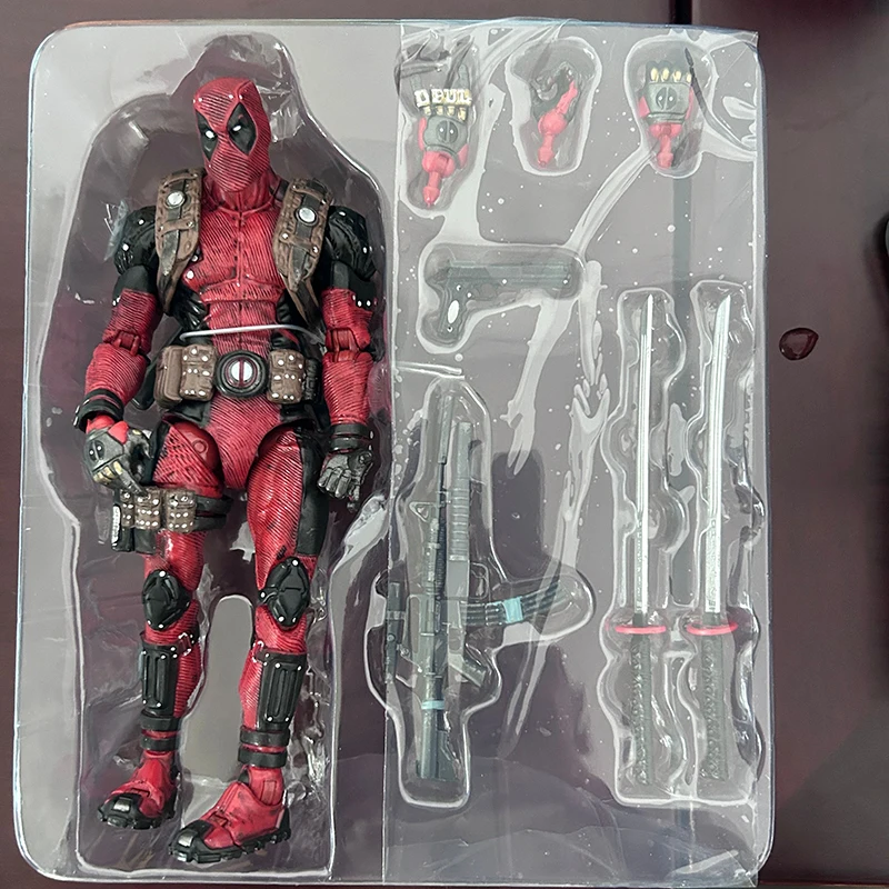 Фигурка Yamaguchi Revolution Tech Deadpool Ultimate X-Men Коллекционная Модель Супергероя 8 Дюймов ПВХ