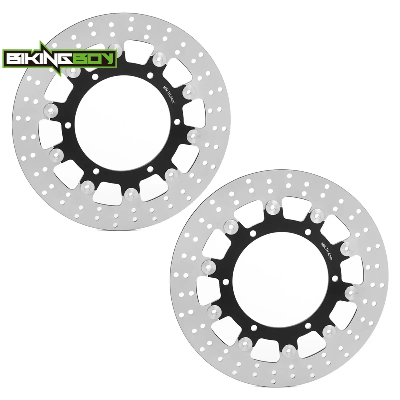 Фото Тормозные диски BIKINGBOY для YZF R1 98-03, R6 99-02, YZF600R Thundercat 96-07, YZF1000R Thunderace 96-01 (передние) №4