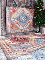 retro ethnic style american carpets for living room persian geometric bohemian floor mat living room bedroom bed washable rugs