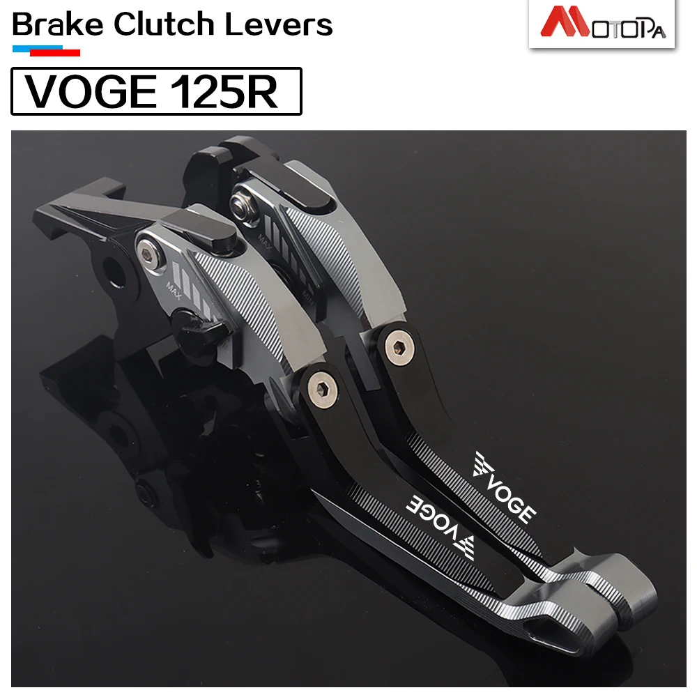 

Для Loncin VOGE 125R 125 R Voge125R Voge125 R MOTOPA мотоцикл voge125R регулируемые CNC 5D алюминиевые рычаги тормозной муфты ручка
