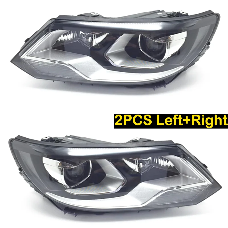 DCGO 2 шт. передний бампер, фара, фара, фара для VW Volkswagen Tiguan 2013 2014 2015 2016 2017