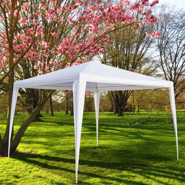 

Canopy Tent Wedding Party Tent Outdoor Gazebo Heavy Duty White (10' x 10')