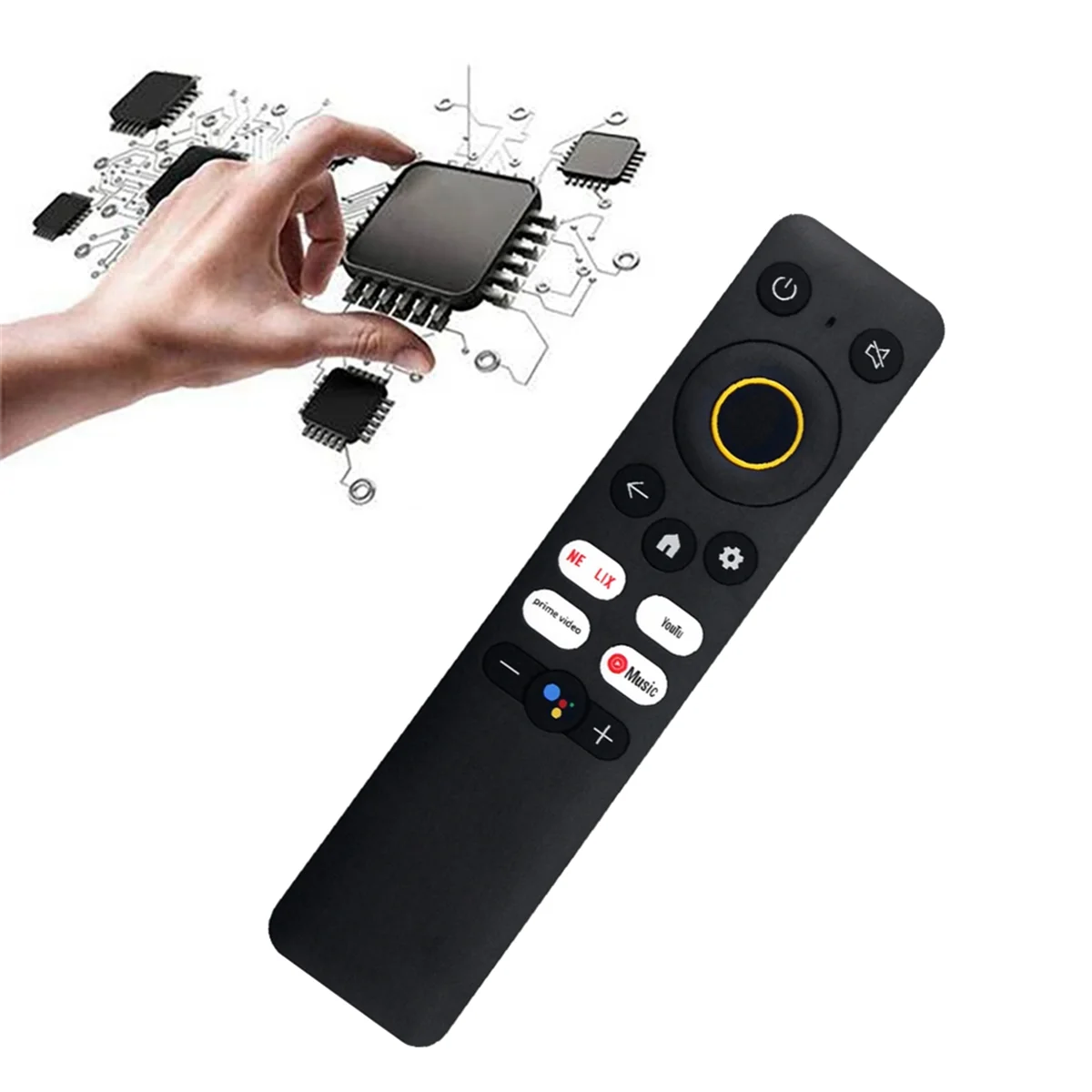 Замените голосовой пульт дистанционного управления REM-V1 для Realme TV Stick 4K RMV2105 Smart