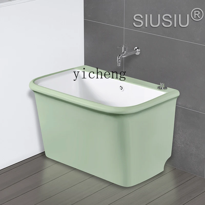 YY напольная зеленая керамическая Швабра для балкона бассейна раковины