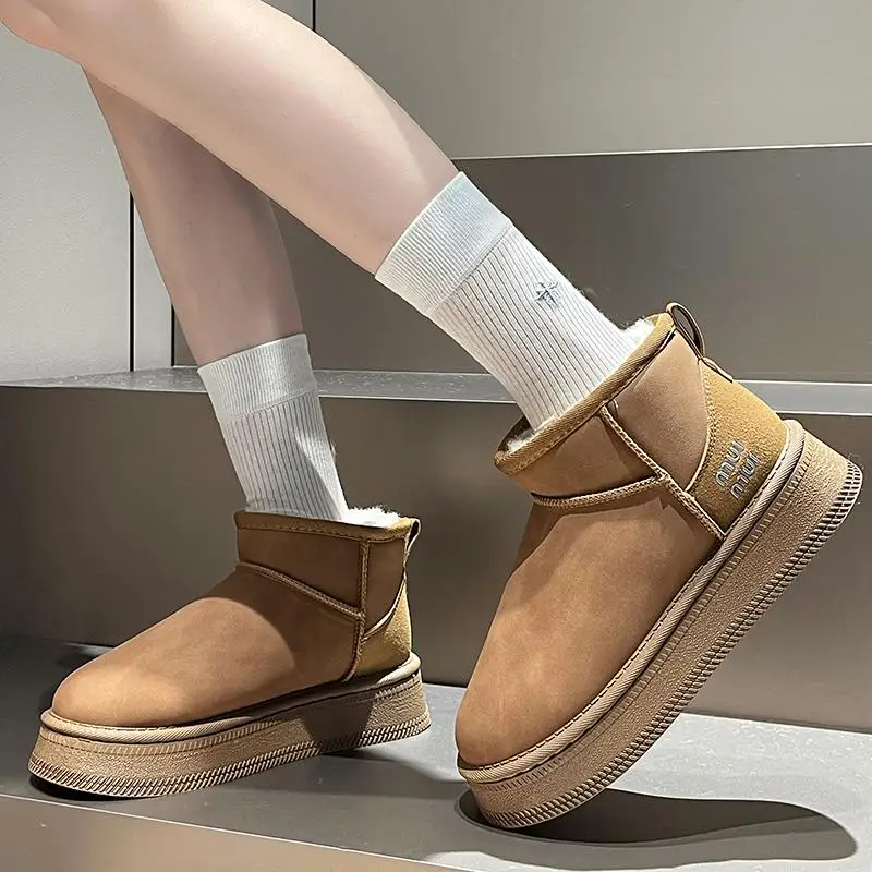 Женские ботинки австралийская зимняя обувь для женщин женские зимние 2024 кожаные