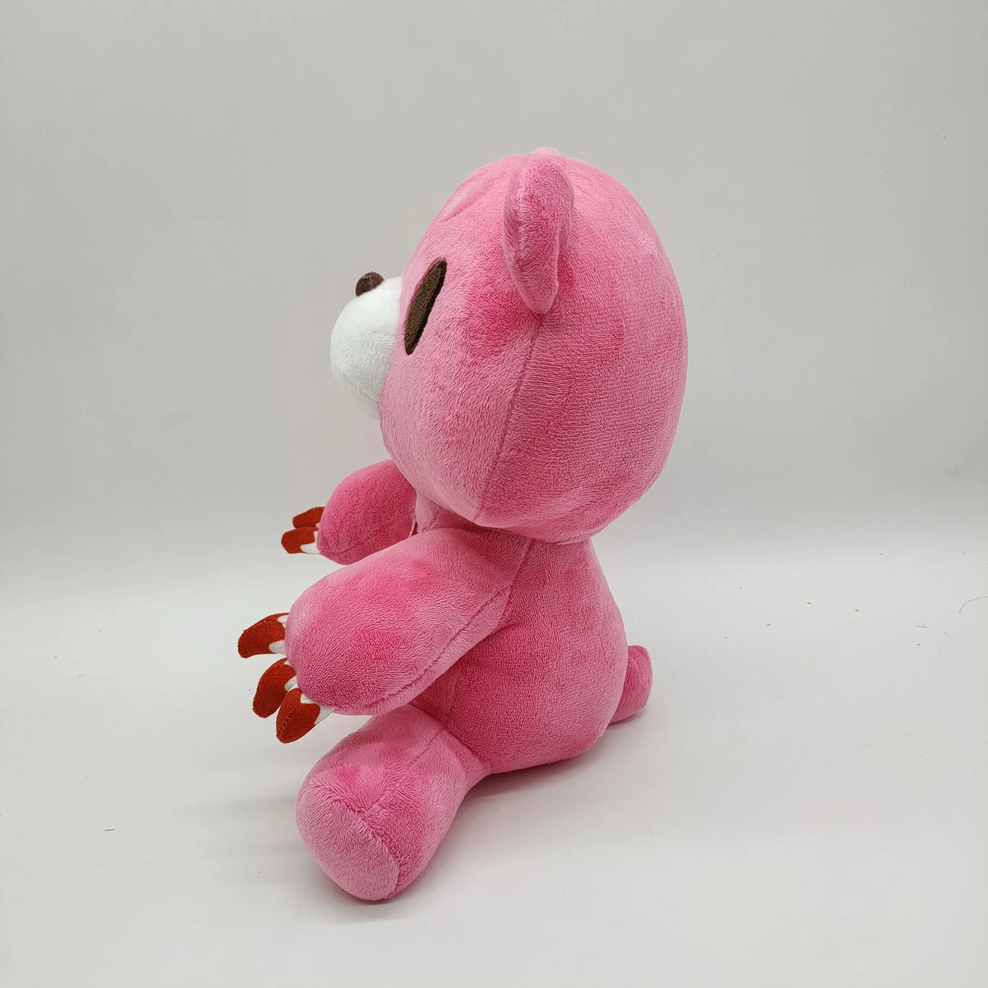 24CM Violent Bloody Pink Injured Bear Plush Toys Cotton Pink Gloomy Bear Soft Stuffed Dolls For Girls Birthday Gift images - 6