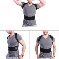 men women posture corrector back support flexible correct waist belt vest brace health yoga training accessories