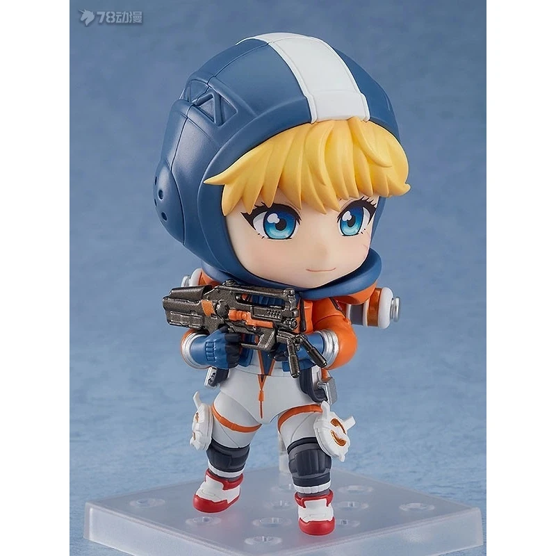 Фото Коллекционная подвижная фигурка Good Smile Nendoroid 1828 Ватсон из Apex Legends, официальная лицензированная, для игры в Battle Royale, из ПВХ, для рабочего стола №3
