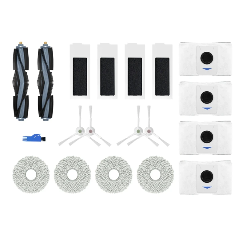

Main Side Brush Hepa Filter Mop Cloth For Ecovacs Deebot T20 Pro / Max Plus, T20 Pro Robot Vacuum Cleaner Spare Parts