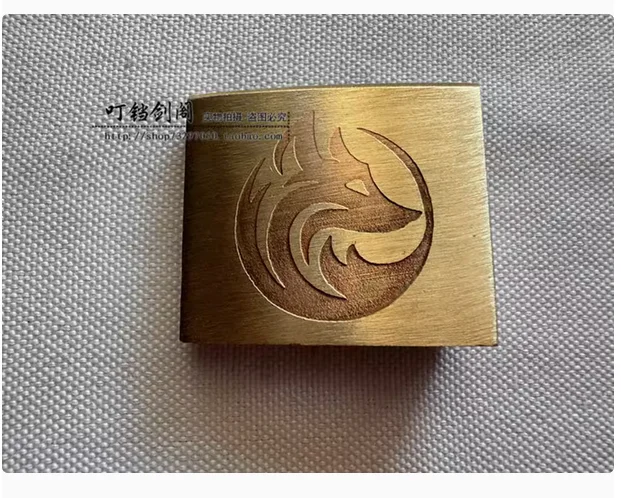 Латунный медный хабаки для меча 32 мм