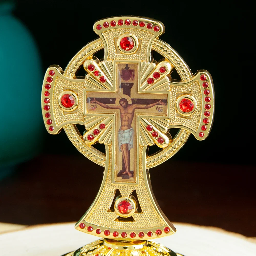 Красный драгоценный камень ручной работы религиозный православный карася