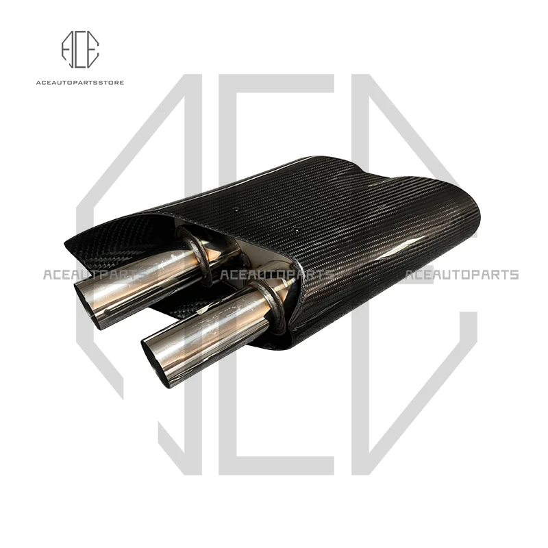 G900 Rocket Style Сухое углеродное волокно для светящейся выхлопной крышки Mercedes Benz G Class