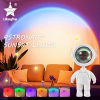 led sunset projection light rainbow projector bedroom bedside touch night light gift photo photography live atmosphere light