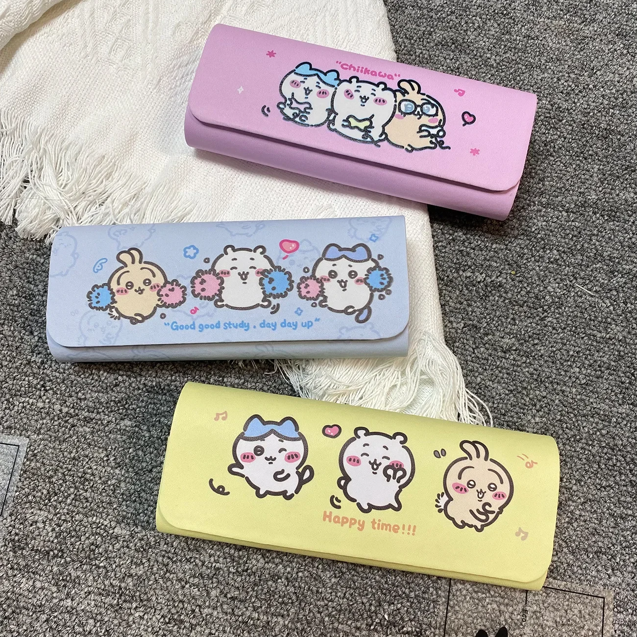 Чехол для очков Chiikawa высококачественный чехол оптических солнцезащитных с