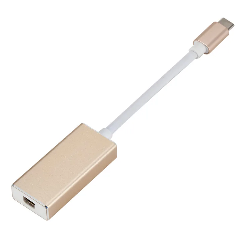 

Type-C USB3.1 To MiniDP Conversion Cable MacBook To MiniDP Conversion Cable HD Cable Support 4K HDTV Converter Male To Female