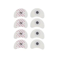 50 pcs white foam disposable ecg electrode pads medical patch ecg ekg accessories for pediatric patient size