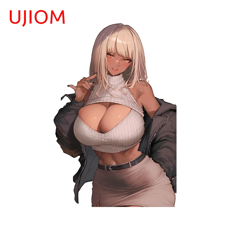 Оригинальные Соблазнительные наклейки на стену UJIOM с огромной грудью 13 см X 8 7 для