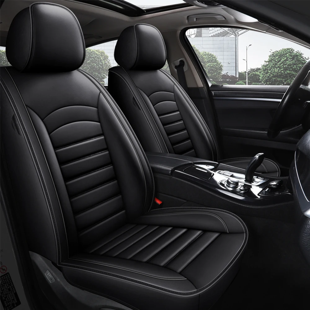 

Leather Car Seat Covers for Hyundai i30 i40 Tucson Solaris Sonata Creta Encino Elantra ix25 ix35 Kona Interior Auto Accessories