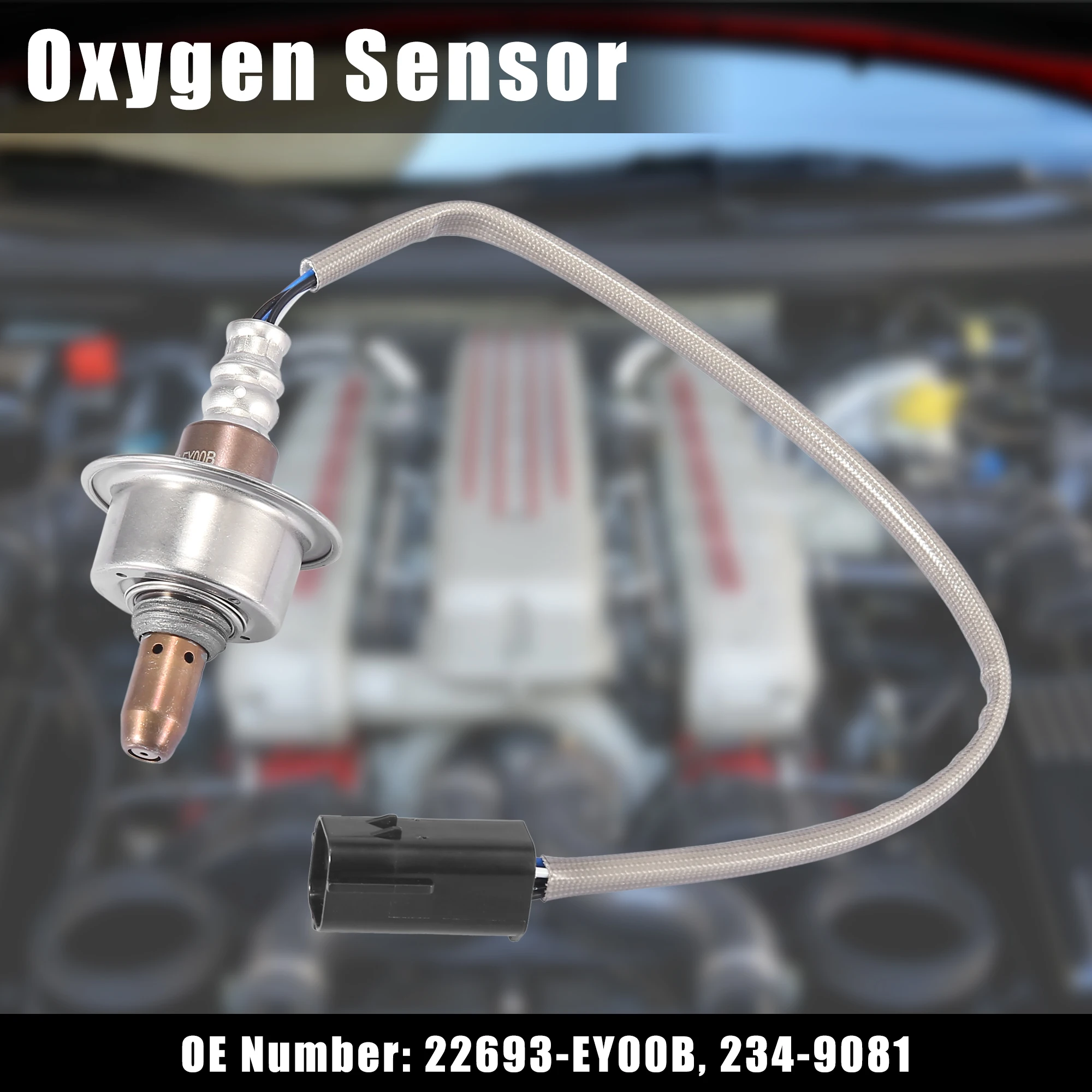 

X Autohaux Car Lambda Oxygen Sensor 22693-EY00B/234-9081 for Nissan Murano for Infiniti G37 Exhaust Gas Sensor Accessories Parts