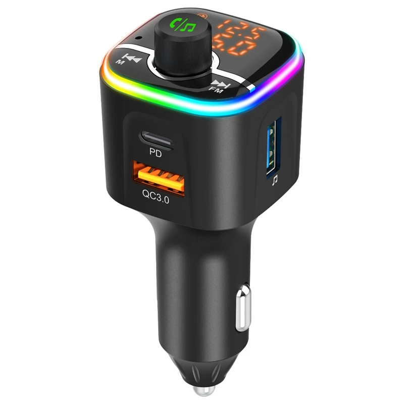 Автомобильный FM-передатчик Bluetooth mp3-плеер беспроводной автомобильный комплект