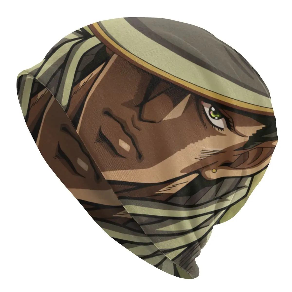 

Шапка с аниме «Невероятные приключения Джоджо», зимняя теплая вязаная шапка, женские и мужские шапки Джоджо кудзё, шапки s, зимние шапки, Лыж...