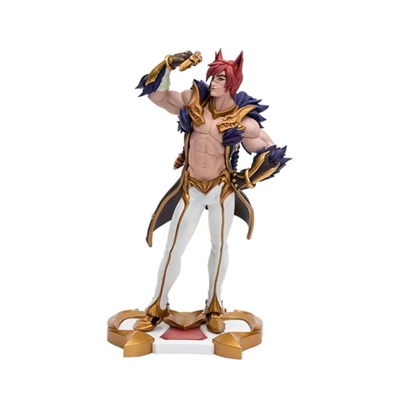 

28cm Genuine League Of Legends Anime Periphery The Boss Sett Character Action Figure PVC Statue Model Toys Collection Gift