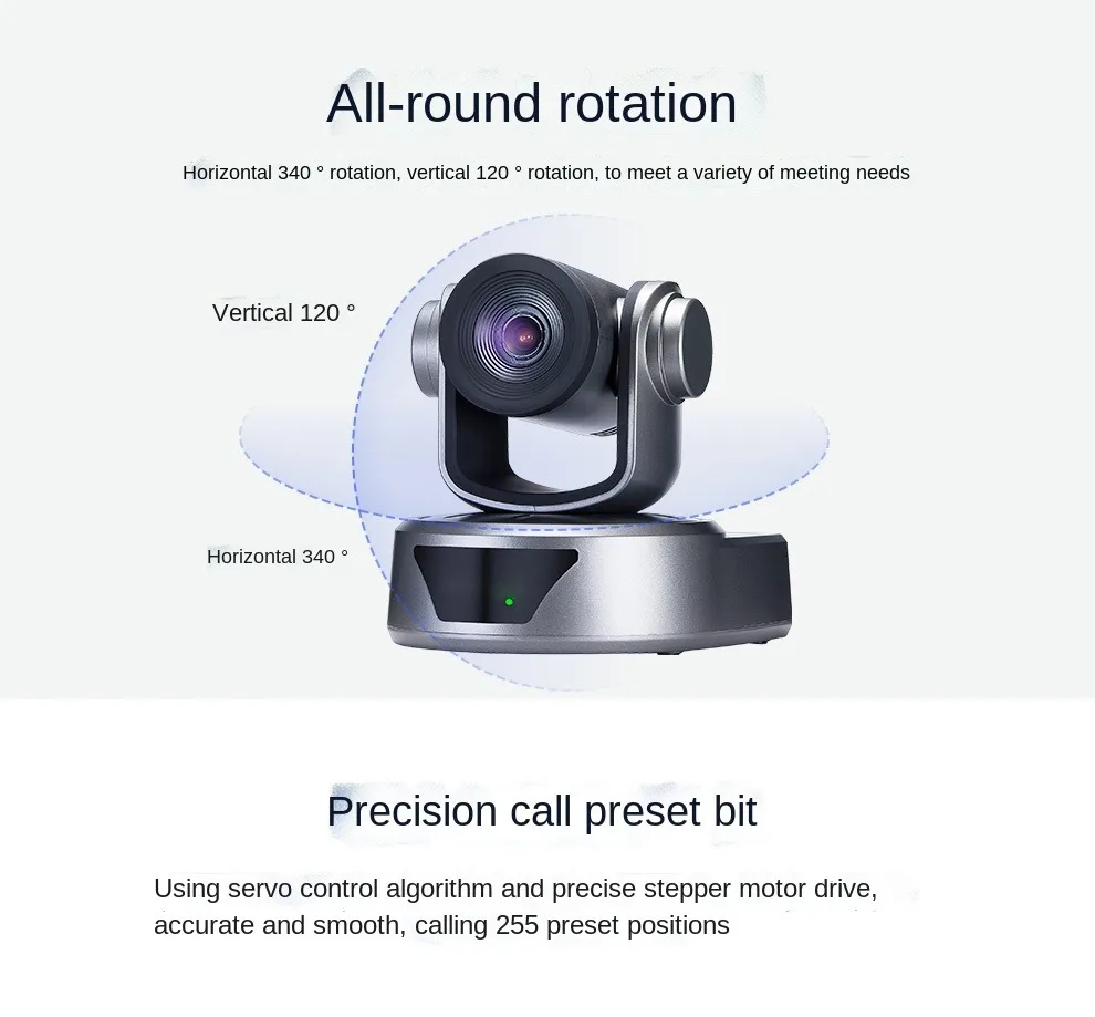 Medium video conference room solution for 50m  wireless omnidirectional microphone + video conferencing camera system equipment enlarge