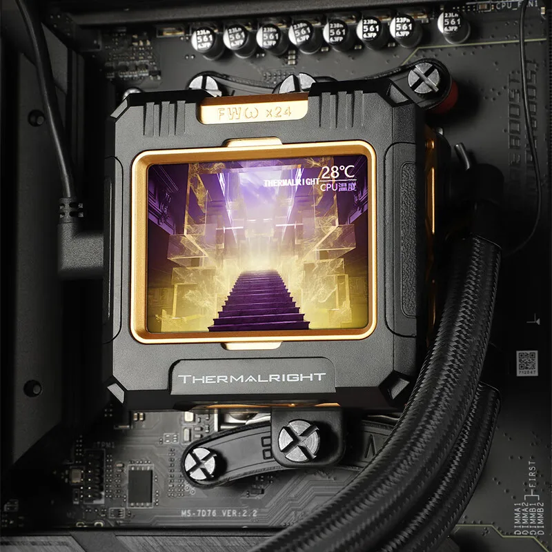 Универсальный процессор Thermalright FW 360 кулер с водяным охлаждением 2 4-дюймовый IPS