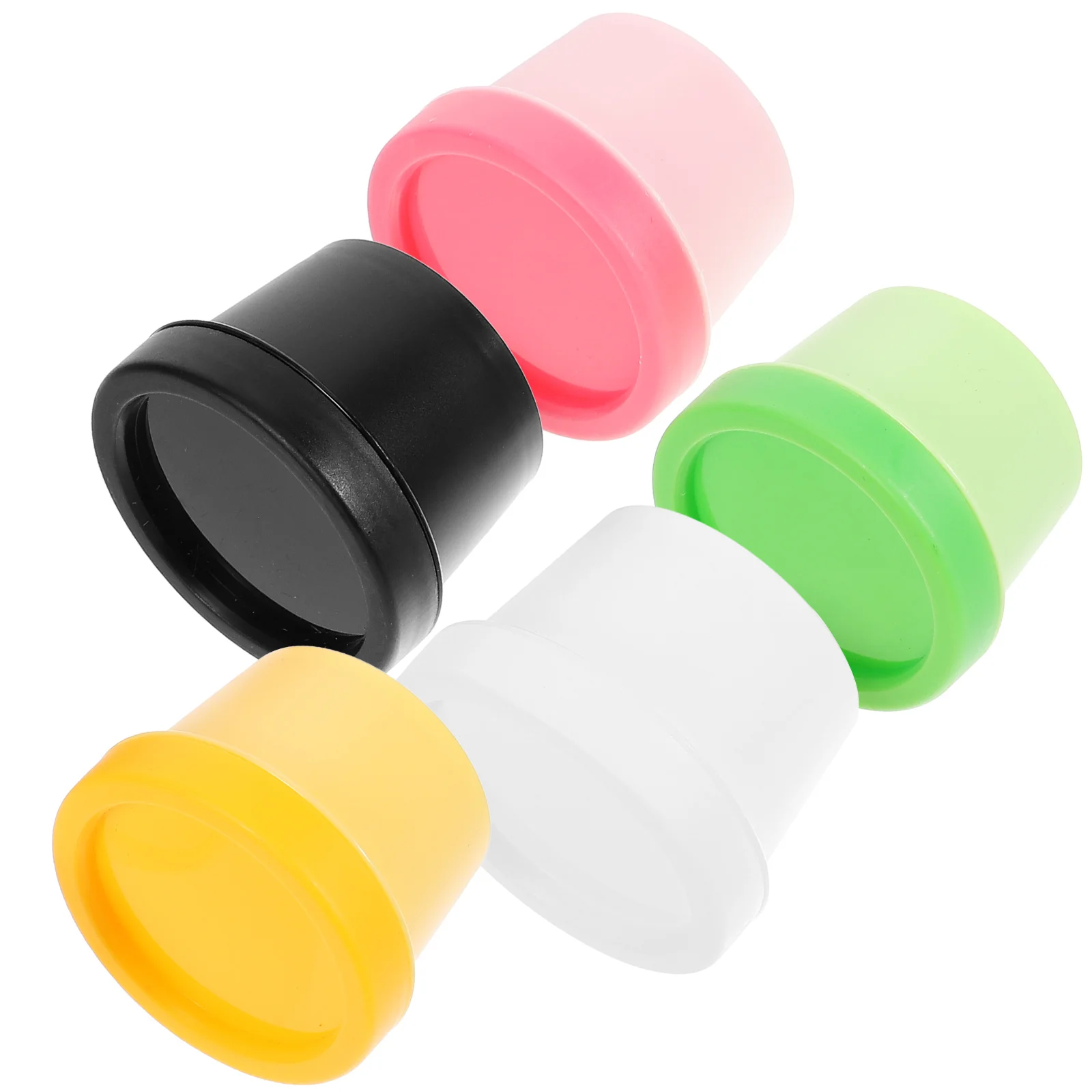 

5 Pcs Packing Box Lotion Containers Travel Powder Plastic Make Cream Jars Size Bottles Pp Skincare
