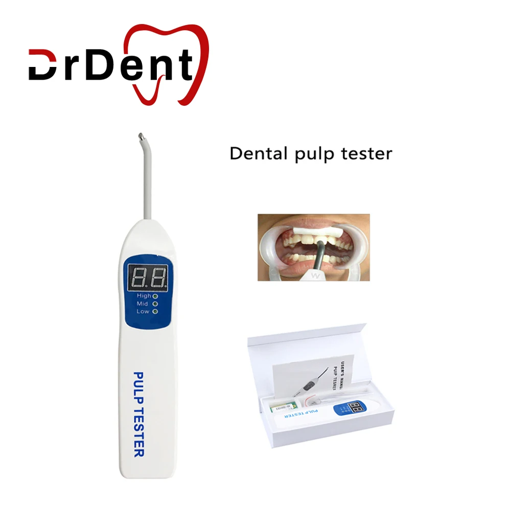 

Drdent Dentistry Dental Pulp Tester Testing Medical Tooth Vitality Tester Oral Teeth Nerve Vitality Endodontic Clinic Tooth Stat