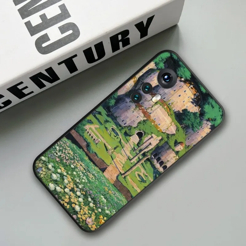 Laputa castle in the sky Phone Case For Xiaomi Redmi Note 11 10 9C Pro 10X K20 Back Soft Cover Note 9A K40 K30S Cover images - 6