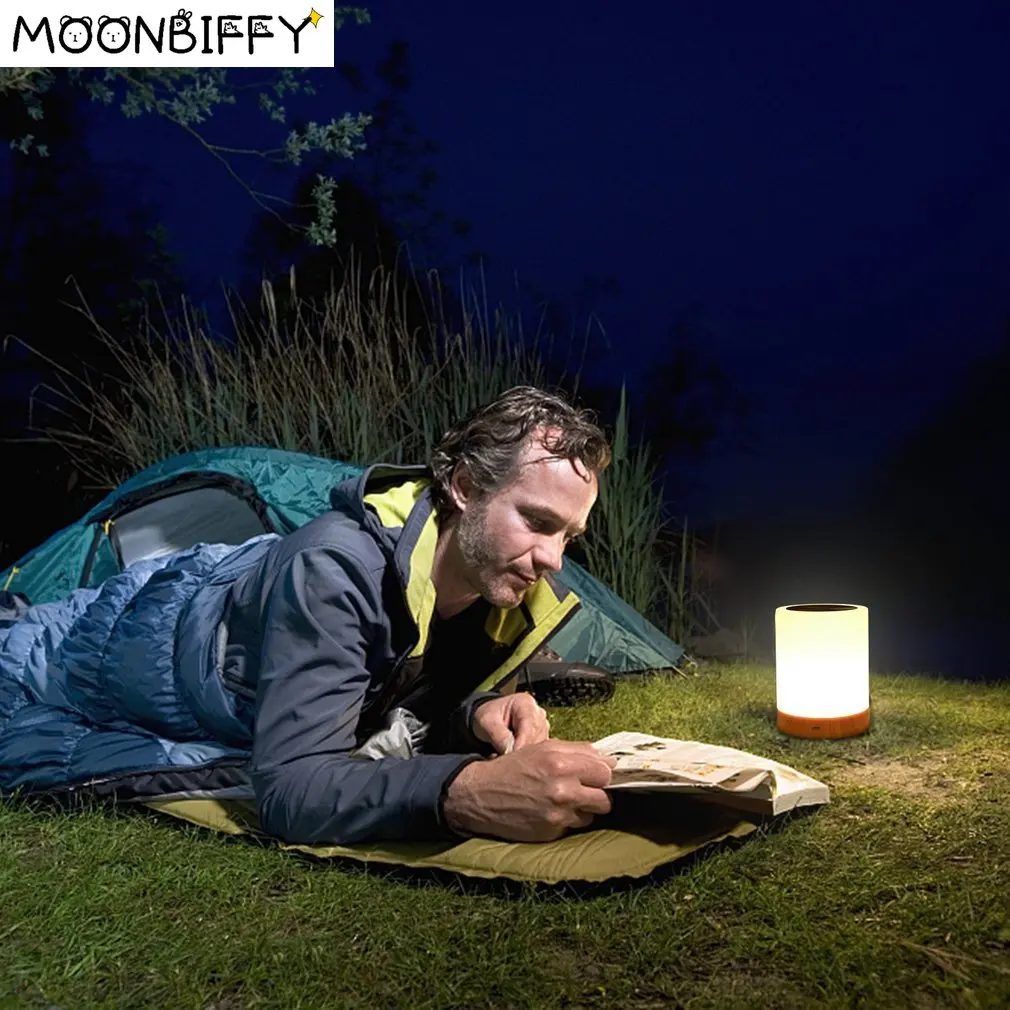 

Dimming Led Colorful Creative Wood Grain Charging Night Light Bedside Table Lamp Atmosphere Light Touch Light