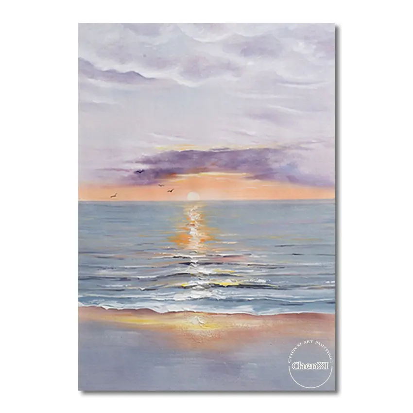 Современная текстильная абстрактная картина маслом для гостиной холст