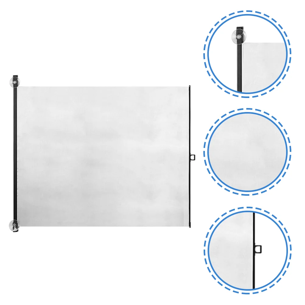 

Backseat Window Curtain Car Visor Shield Cover Auto Sunshade Self Retracting Windshield Sun Shade Retractable Car Shade