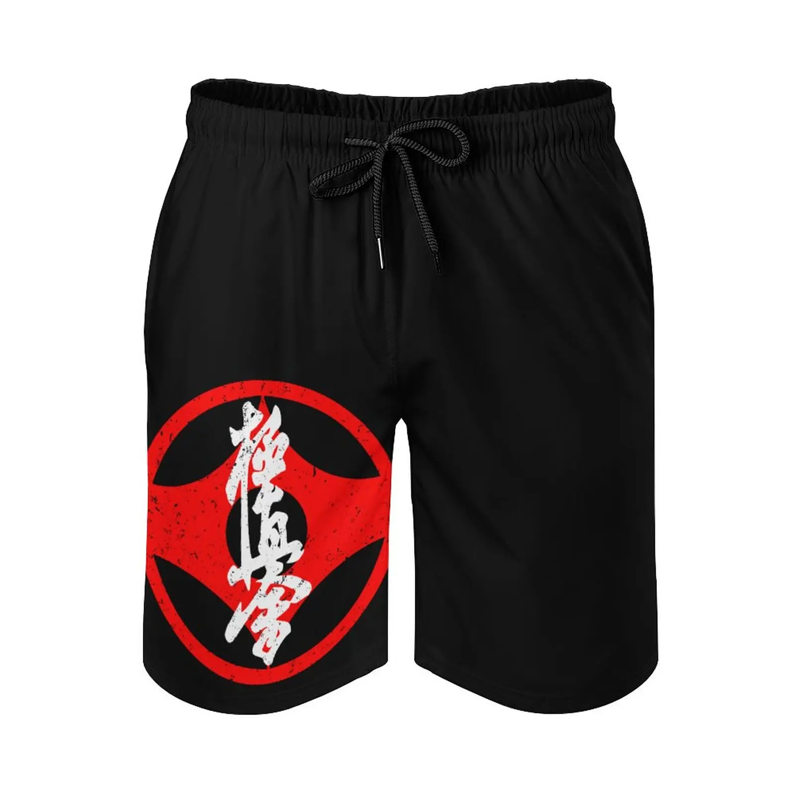 

Kyokushin Kaikan Karate Symbol Kyokushinkai аниме пляжный уникальный регулируемый шнур дышащий Быстросохнущий Повседневный пляж