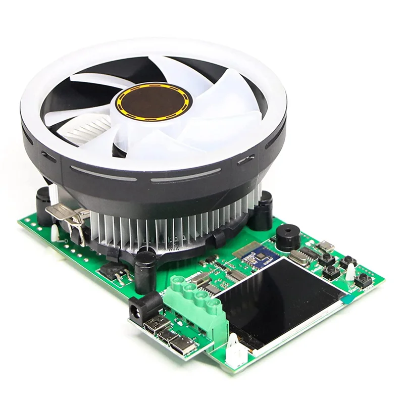 

180W DC Electronic Load Tester USB Load Tester Lithium Battery Capacity Tester Color Screen Data Monitoring Working Mode