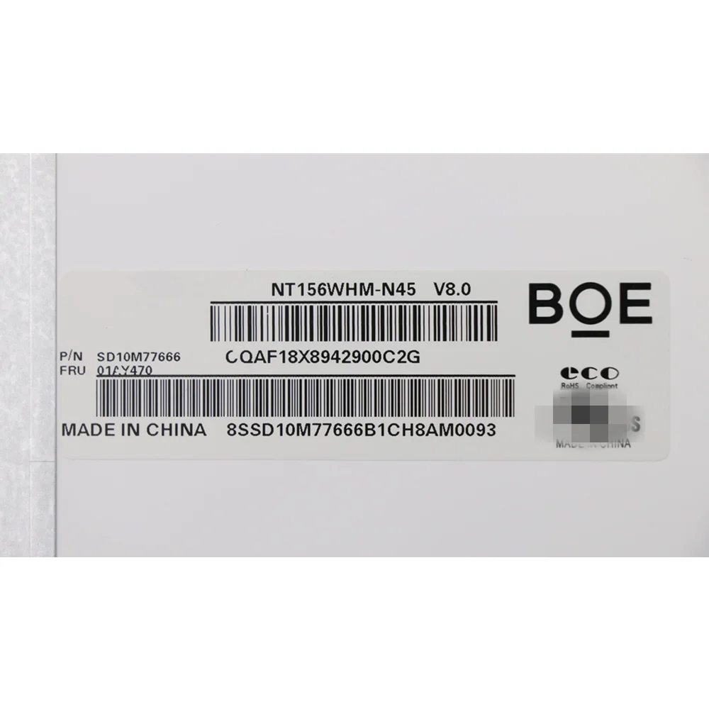 ЖК-экран для Lenovo Thinkpad T570 E580 E585 E590 15 6&quot HD