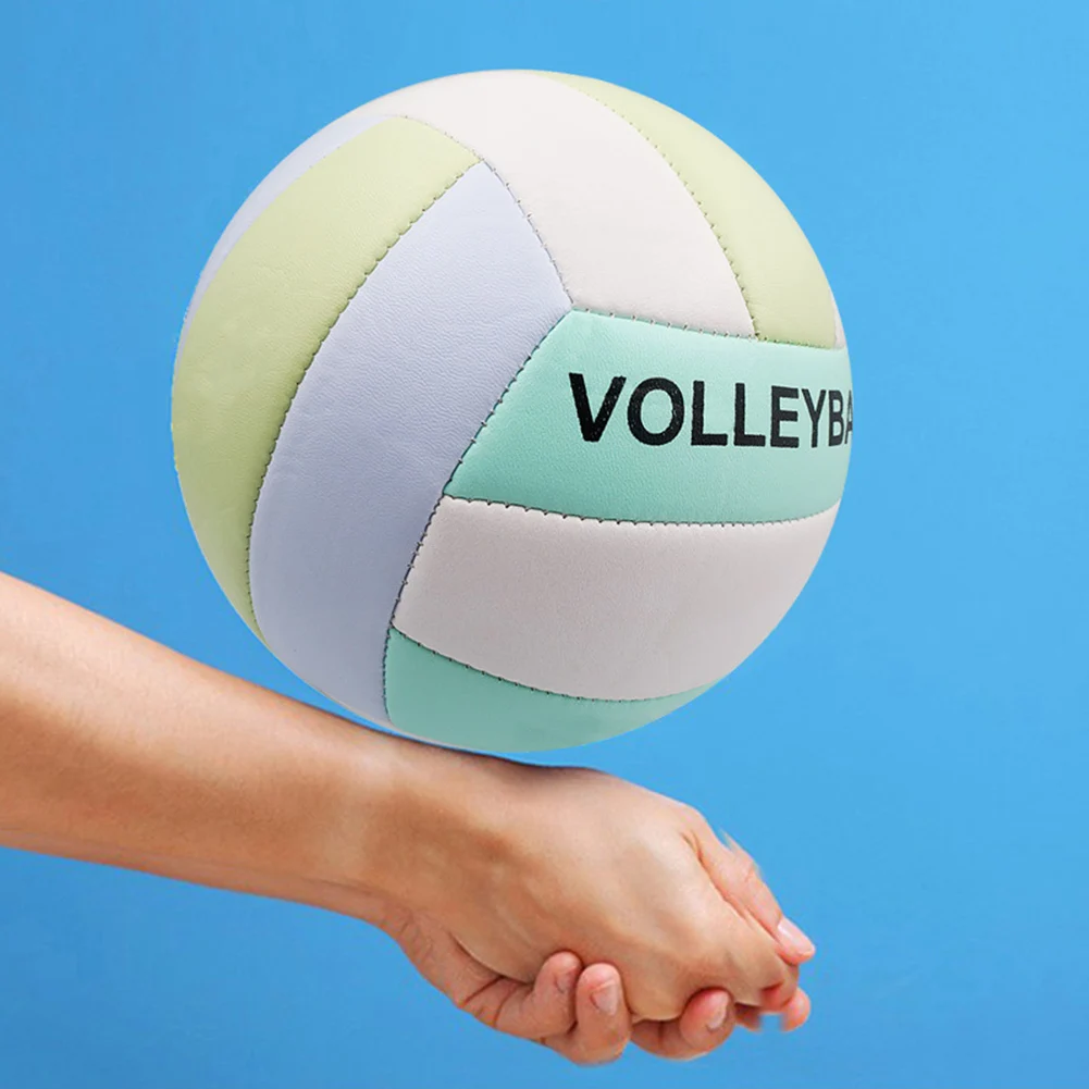 

Team Sports Training Equipment Volleyball Size 5 Beach Game Volleyball For Outdoor Indoor Training Rubber Liner